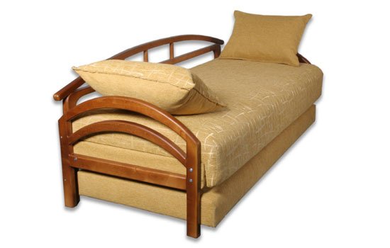 Диван – ліжко "Маая" - боковини з натурального дерева