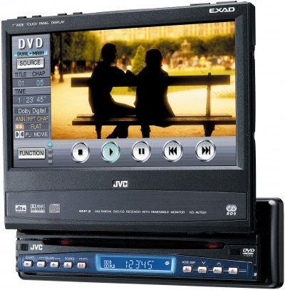 Автомагнітола DVD JVC Exad KD-AV7001EE 